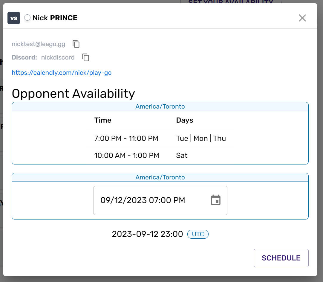 Scheduling Picker Full